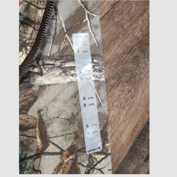 CARHARTT X Realtree Hooded Active Jacket "Pink Camo" 101216 977 - Picture 9 of 16